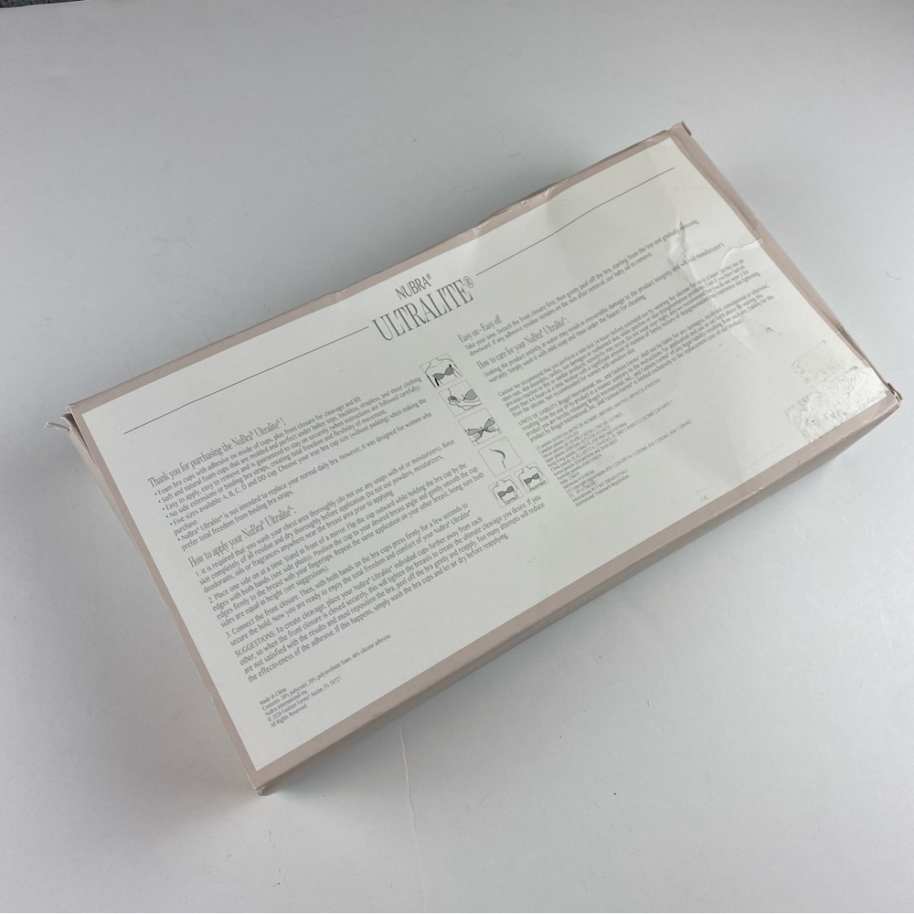 Fashion Forms Nubra Ultralite Backless Strapless Bra Size D NWT - Picture 5 of 5